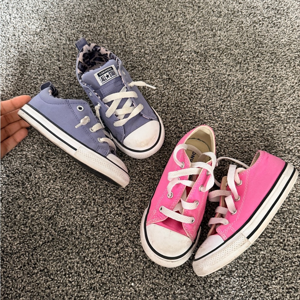 Converse Kids Sneakers - Pink and Purple